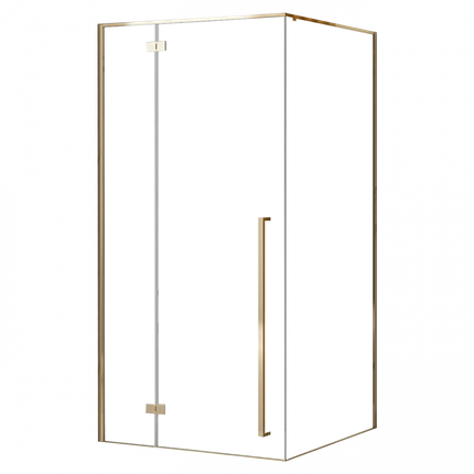 Rea FARGO GOLD sprchový kút 120 x 90 x 195 cm sklo číre K6614